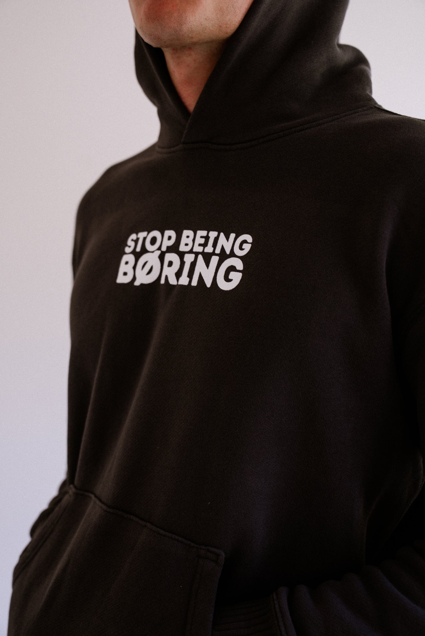 Vintage Black Hoodie