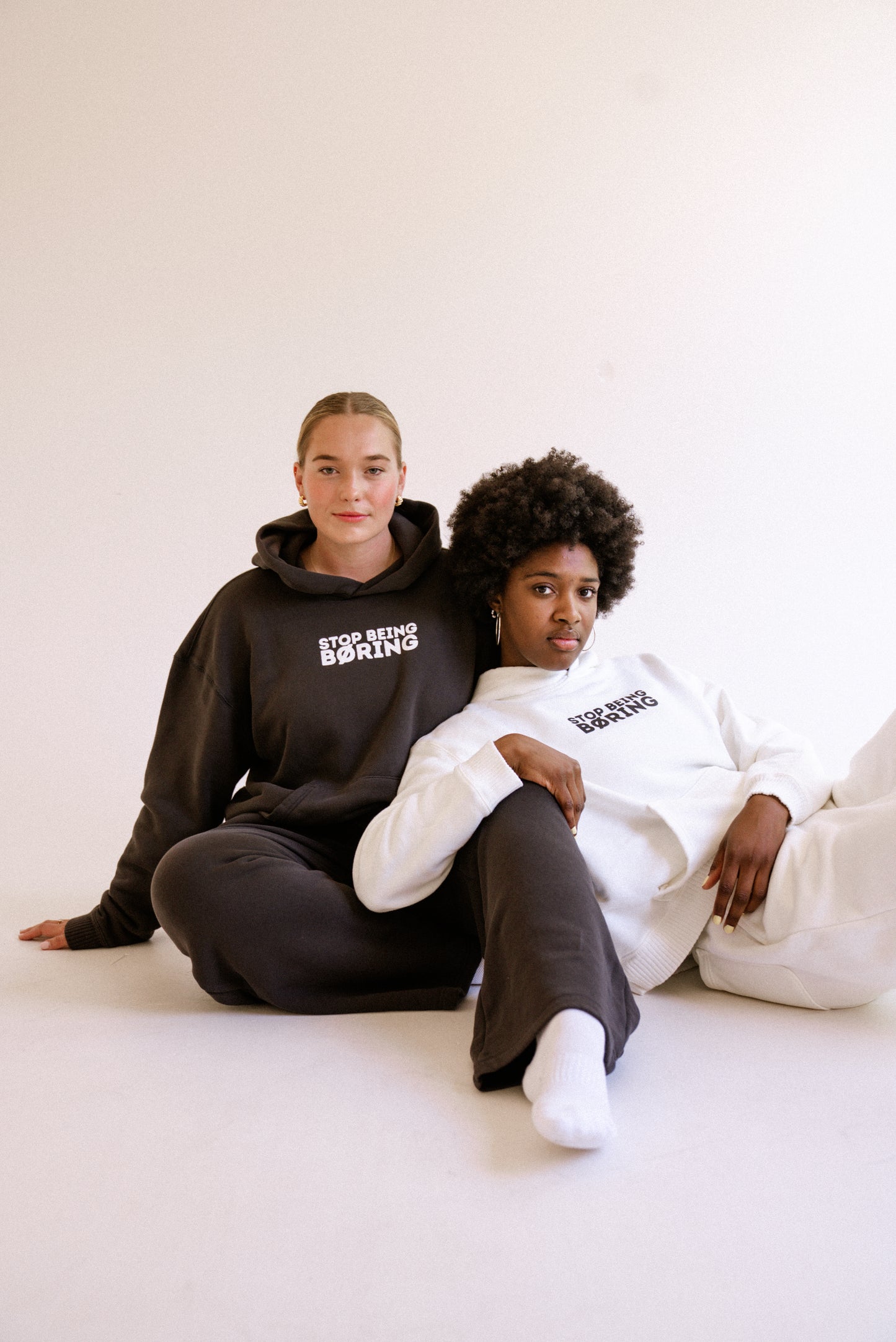 Vintage Black Hoodie