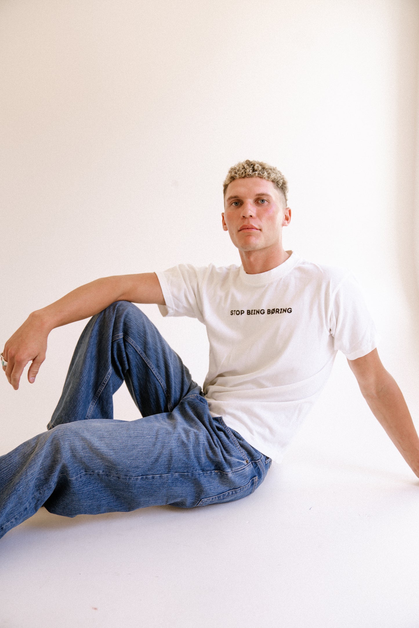 White Heavyweight Tee
