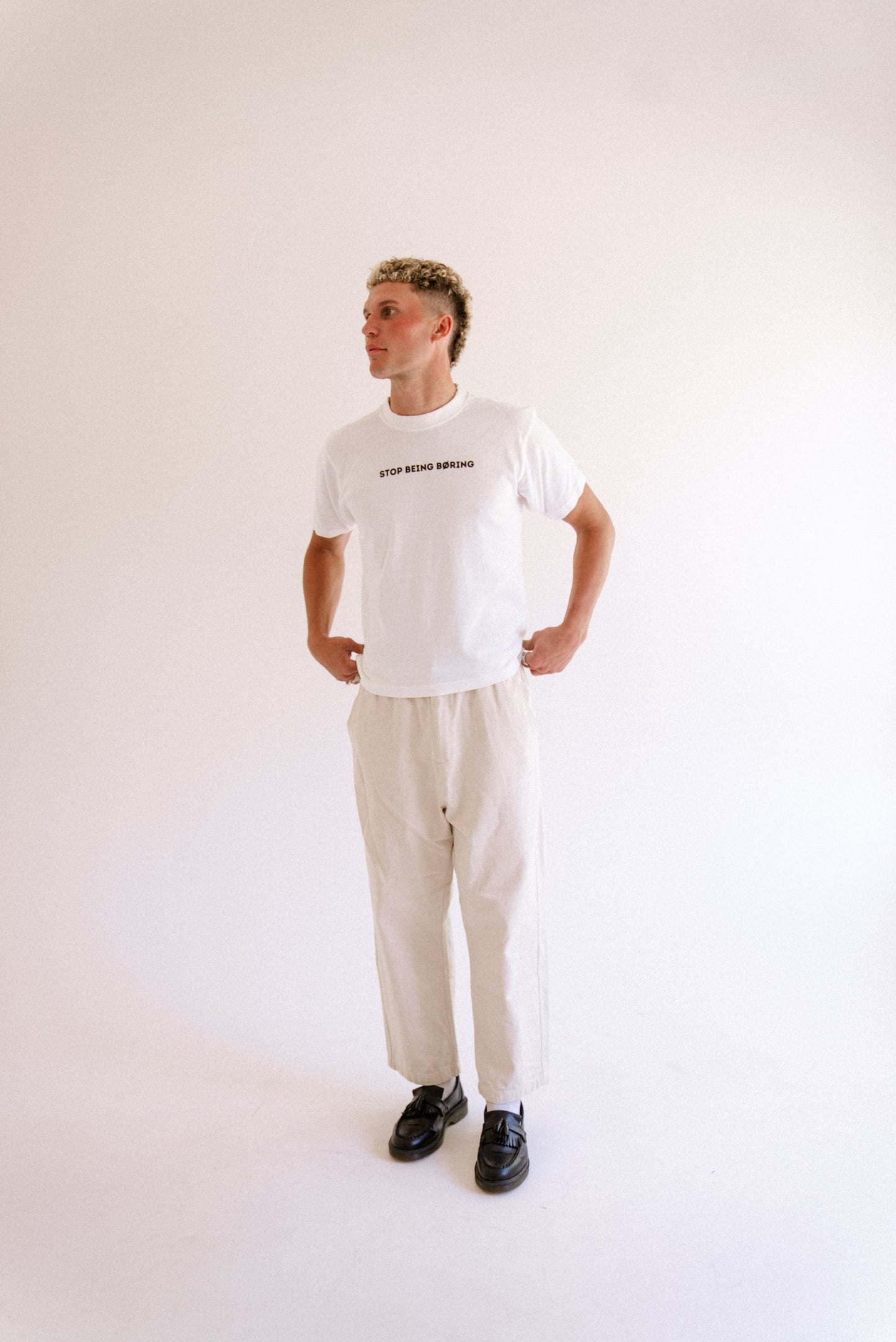 White Heavyweight Tee