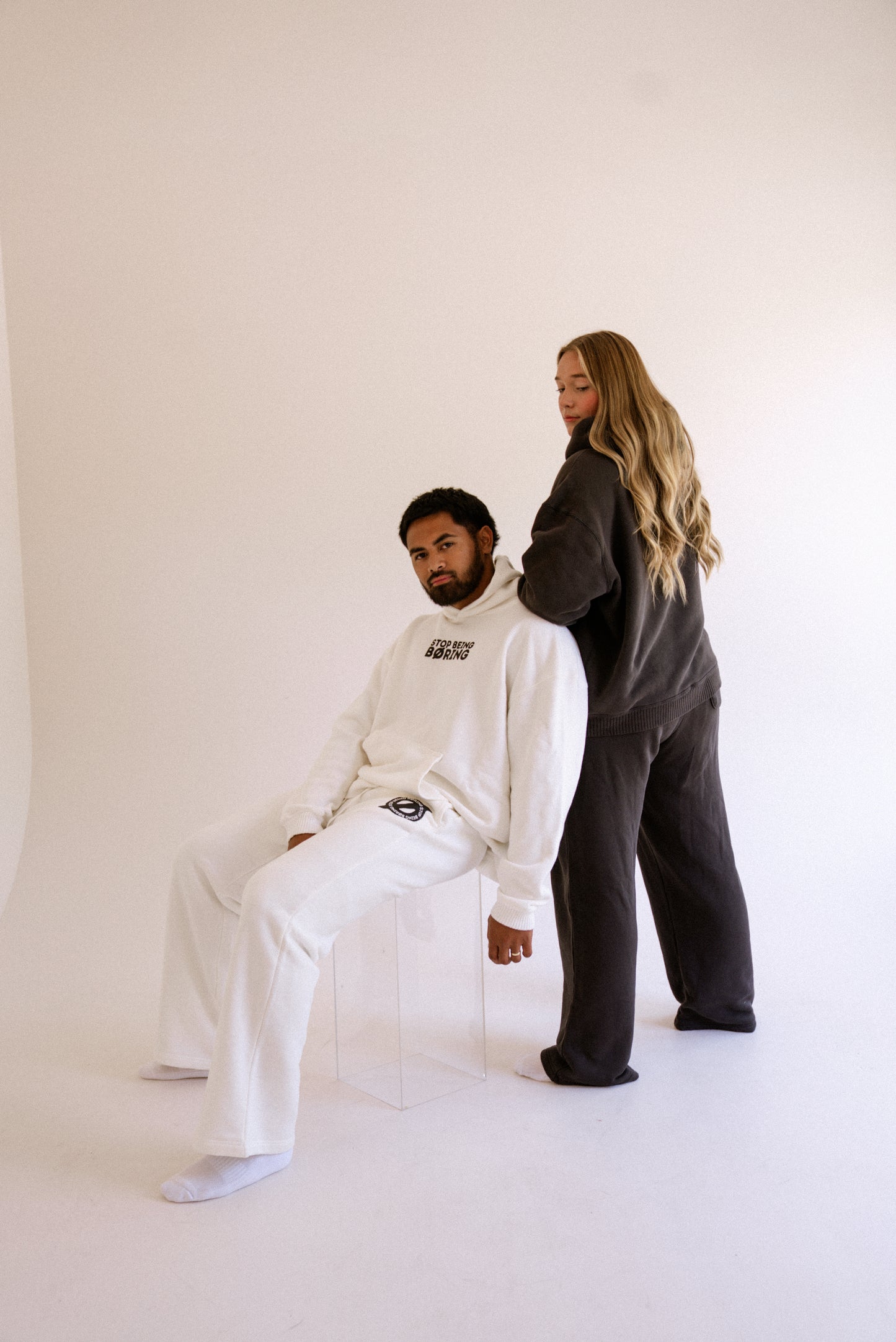 Vintage White Sweats