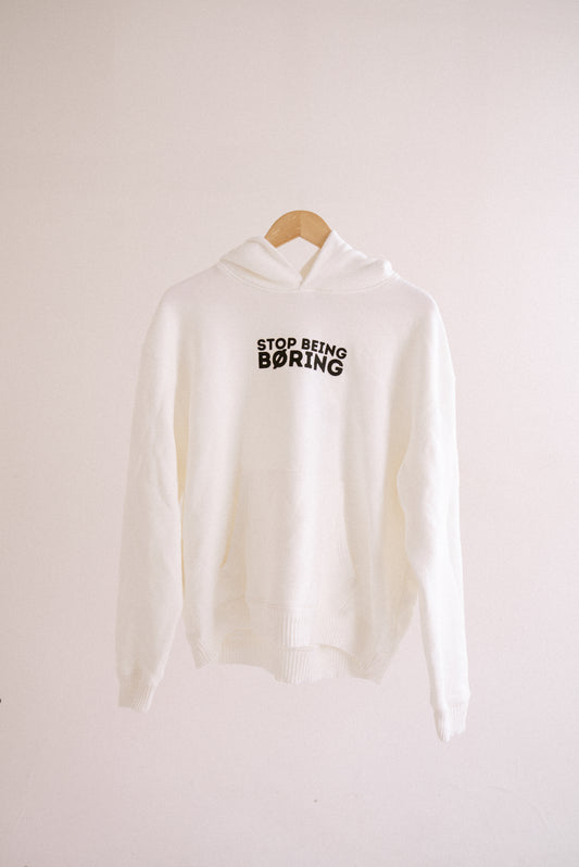 Vintage White Hoodie