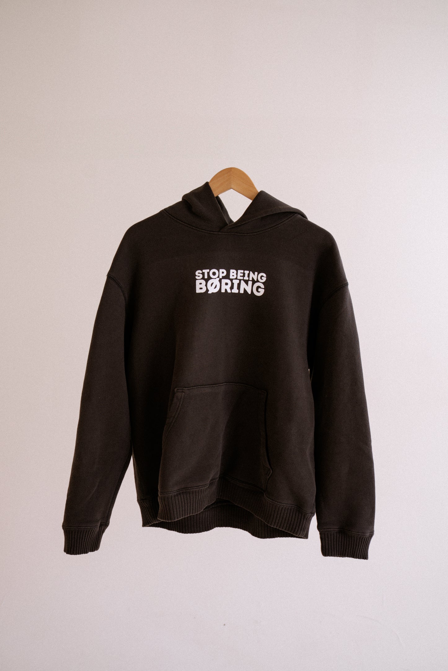 Vintage Black Hoodie