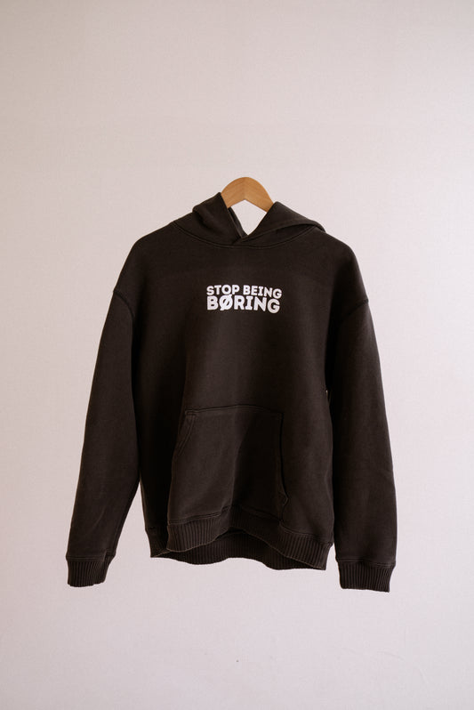 Vintage Black Hoodie